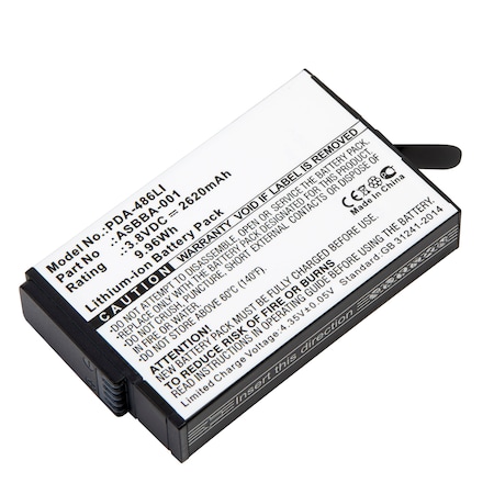 Ultralast Digital Camera Battery, GO Pro Fusion GO Pro ASBBA-001 PDA-486LI